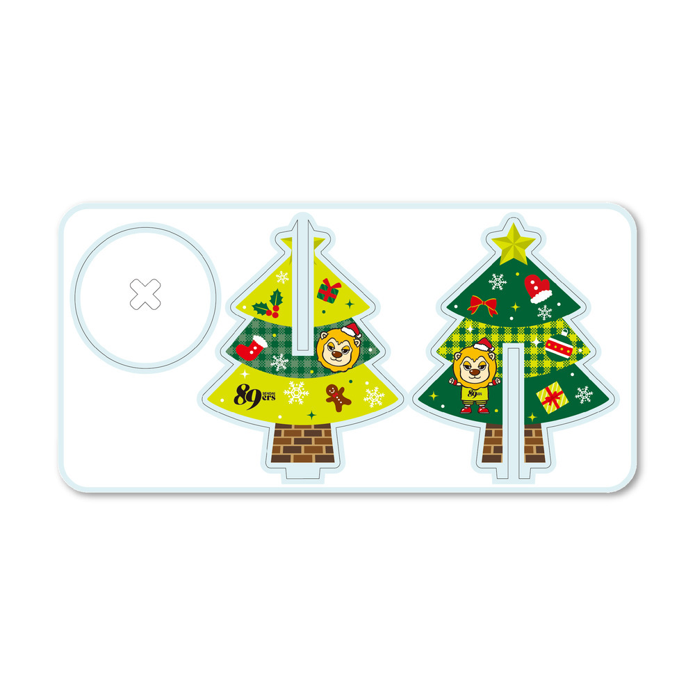 クリスマスツリーアクリルスタンド 2025-26 詳細画像 1カラー 3